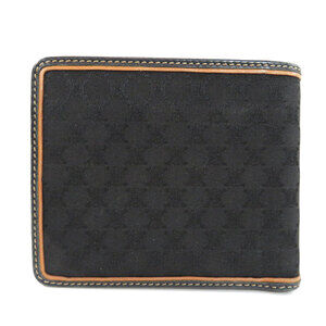 Celine Triomphe bifold canvas Wallet